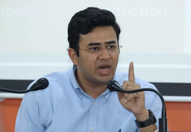 Bengaluru MP Tejasvi Surya calls for boycott of Karnataka caste census citing data security concerns